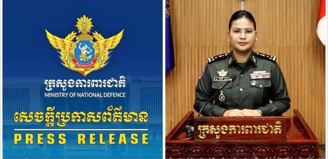 Breaking News! កងទ័ពថៃបានបើកការបាញ់ប្រហារមកលើកងទ័ពកម្ពុជាមុន ហើយកងទ័ពកម្ពុជាបានប្រើប្រាស់សិទ្ធិការពារខ្លួនក្នុងអធិបតេយ្យ និងបូរណភាពទឹកដីរបស់ខ្លួនប្រឆាំងនឹងការឈ្លានពាន