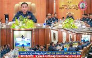 អាវុធហត្ថរាជធានីភ្នំពេញ ចូលរួមក្នុងកិច្ចប្រជុំផ្សព្វផ្សាយផែនការស្វ័យត្រួតពិនិត្យចំនួនទ័ព-កូន និងនីតិវិធីដាក់យោធិន នៃកងរាជអាវុធហត្ថ ឲ្យចូលសោធននិវត្តន៍!