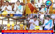 ថ្នាក់ដឹកនាំខេត្តប៉ៃលិន នាំយកទេយ្យទាន ទេយ្យវត្ថុ ប្រគេនដល់ព្រះសង្ឃ ដែលគង់ចាំព្រះវស្សា នៅគ្រប់វត្តទូទាំងខេត្តប៉ៃលិន