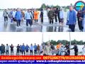 អភិបាលខេត្តកណ្តាល ចុះពិនិត្យស្ថានភាពជំនន់ទឹកភ្លៀង និងជំរុញការរំដោះទឹក នៅស្រុកពញាឮ
