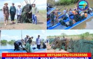 អាជ្ញាធរខេត្តកណ្តាល ដឹកនាំកម្លាំងចម្រុះ ចុះប្រតិបត្តិការ បង្ក្រាបបទល្មើសជលផល នៅតំបន់អតីតឡូតិ៍នេសាទ ក្នុងស្រុកកោះធំ ក្រុងសំពៅពូន និងស្រុកលើកដែក