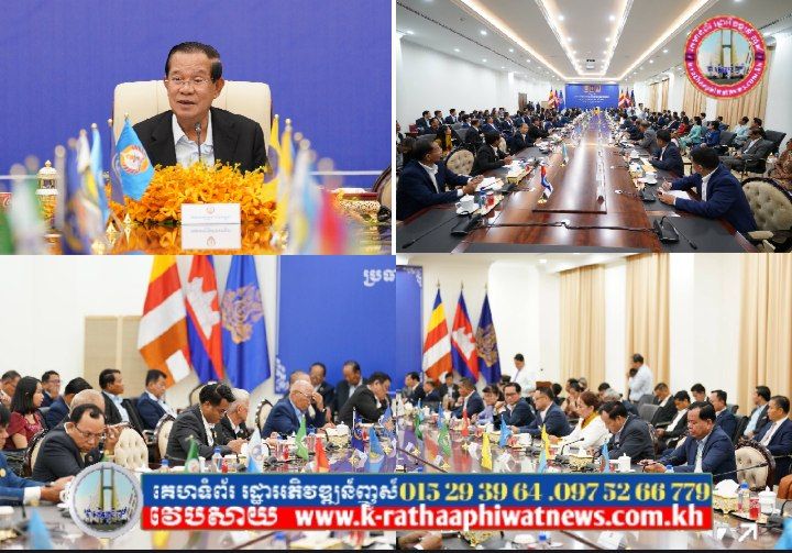 សម្តេចតេជោ ហ៊ុន សែន អញ្ជើញដឹកនាំកិច្ចប្រជុំគណបក្សនយោបាយក្នុងសម្ព័ន្ធភាព…