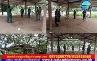 កម្លាំងនគរបាលស្រុករវៀង ចុះឆ្មក់បង្ក្រាបសង្វៀនជល់មាន់លួចលាក់មួយកន្លែងក្នុងចំការចាន្ទី..!