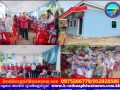 ប្រធានគណៈកម្មាធិការសាខាកាកបាទក្រហមកម្ពុជា ខេត្តបាត់ដំបង អញ្ជើញប្រគល់ ផ្ទះមនុស្សធម៌ចំនួន ២ខ្នង និងចែកអំណោយជូនប្រជាពលរដ្ឋទីទ័លក្រ ៥០គ្រួសារ